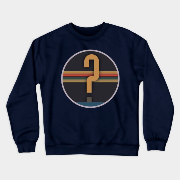 The Thirteenth Question Crewneck Sweatshirt by MrPandaDesigns